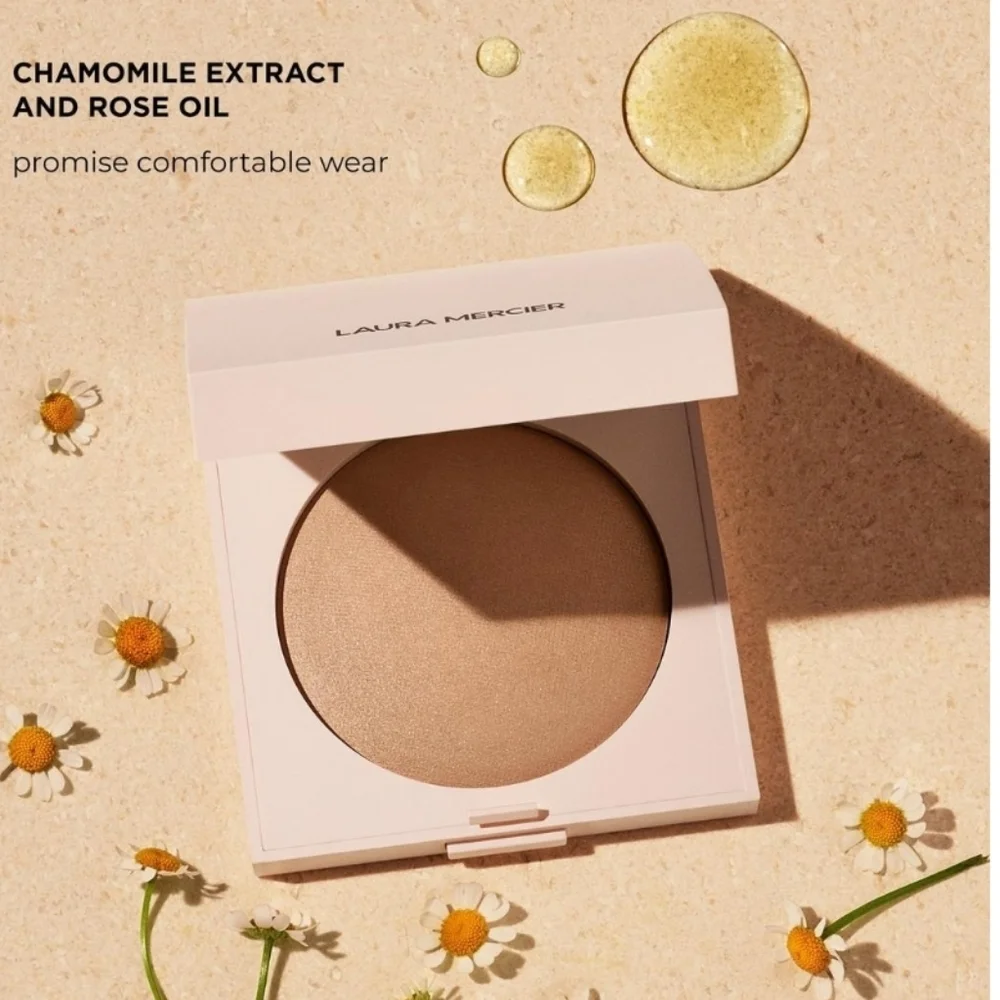 Laura Mercier Real Flawless Luminous Perfecting Pressed Powder: Translucent, NIB